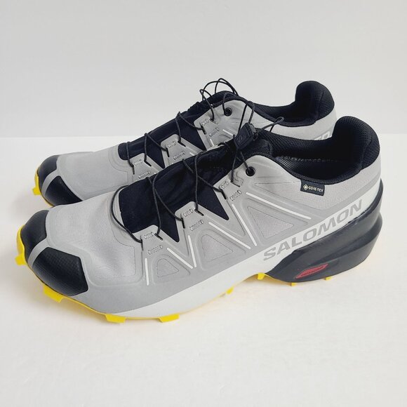 NEW Salomon Speedcross GTX Gore-Tex Hiking Shoes 475692 Size 11 Gray main image 3